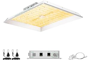 ‎MARS HYDRO MARS HYDRO TS1000 LED Grow Lampe Vollspektrum Pflanzenlampen LED wachsen Licht Wachstumslampe für Zimmerpflanzen, Gemüse, Blume. Anzüge für 70x70,100x100cm Growzelt