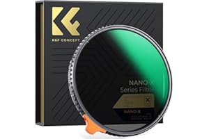 K&F Concept 82 mm zmienny fader regulowany ND2-ND32 (1-5 stopów) filtr ND i 1/4 dyfuzja czarnej mgły 2 w 1 do obiektywu aparatu bez pogody punktowej z 28 wielowarstwowymi powłokami