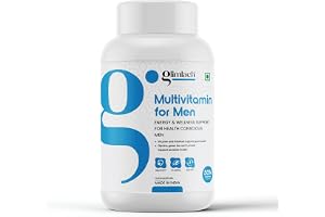 GLIMLACH Multivitamins For Men, 50 Multivitamin Tablets, with Zinc, Vitamin C, Vitamin D3