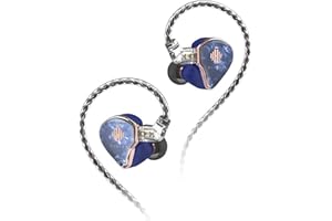 Hidizs MD4 4 Balanced Armature Treiber HiFi In-Ear Monitore IEMs In-Ear Ohrhörer (Indigo)