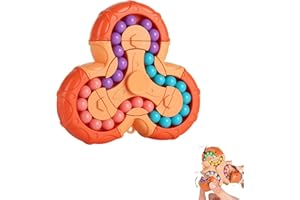YUDANSI Rotierendes Fingerwürfel-Spielzeug, Magische Bohne Rotierendes Würfelspielzeug, Zauberwürfel Ball-iq-Spiel,Geschenk für Kinder ab 3 Jahren zu Weihnachten Geburtstag Neujahr