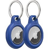 Belkin AirTag keychain case (safe holder protective case for Air Tag, scratch-protected accessory), 2-pack,