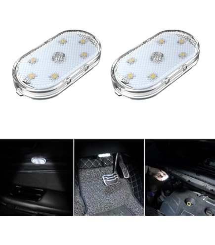 Luce LED Per Portiera Auto | Stroboscopica, Impermeabile | Senza Fili | Con Sensore Magnetico - Foto 3
