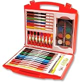 Faber-Castell Boyama &Ccedil;antası, 36 Par&ccedil;a, 12 Renk Boya Kalemi, 8 Renk Suluboya, 8 Renk Pastel ve 6 Renk Ke&ccedil;eli Kalem, Kalemtıra