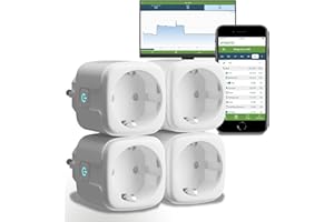 EMPORIA Smart Plug with Energy Monitoring | 15 A Max / 10 A Continuous | WiFi Smart Outlet | Aplikacja mobilna | Alexa | Google | Certyfikat CE (4)