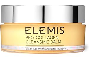 ELEMIS Pro-Collagen Cleansing Balm, 3in1 Melting Facial Cleanser for Deep Cleansing Wash, Infused with 9 Nourishing Essential Oils, Daily Moisturising Makeup Remover