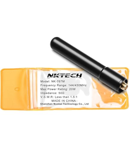 Antenna Corta SMA Femmina Doppia Banda SRH805S Per Baofeng UV-5R E BF-888S – Ricambio Radioamatore - Foto 2