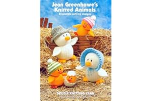 BUSUTU Jean Greenhowe Knitting Pattern Book - Knitted Animals