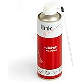 Link SP30 Bomboletta LINK AIR. Spray aria compressa per la pulizia di Tastiere, Computer ed accessori (IL PIU' VENDUTO DI LIN