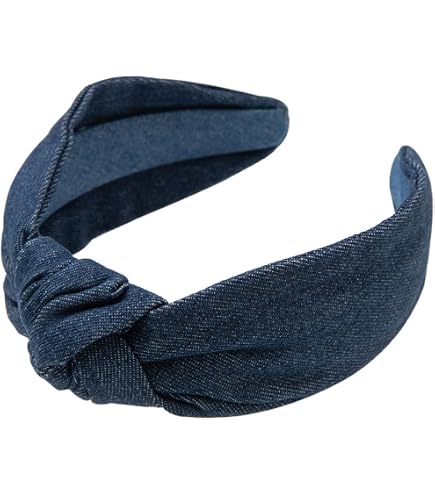 Atoden Haarreif Mit Perlen-Knoten & Strass – Breites Stirnband Für Damen & Mädchen, Elegantes Haarschmuck-Accessoire