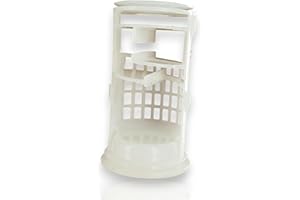 DL-pro Flusensiebeinsatz für AEG Electrolux 132715001/5 132071321 Flusensieb Sieb Siebeinsatz Flusenfilter Fusselsieb für Waschmaschine Waschtrockner Wäschetrockner Trockner