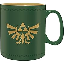 Tazza Ufficiale The Legend Of Zelda 320ml - Ceramica Smaltata Per Microonde E Lavastoviglie