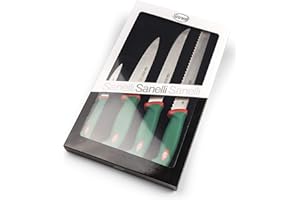 Sanelli 909604 Confezione Coltelli Chef 4 Pezzi