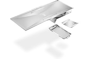 CHARBROFIRE G651-1200-W1A G416-0015-W1 Fettwanne Grill Ersatzteile für Charbroil Tropfpfanne 463235713 463239915 463230513 463240115 463235 815 40 63230515 463226513 Verstellbare Abtropfschale mit Auffangwanne