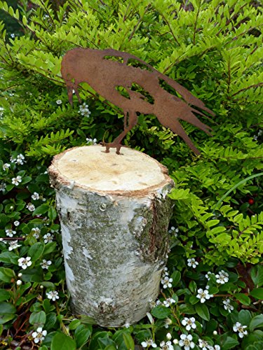 Rabe Vogel (Edelrost-Deko) (groß) - 2