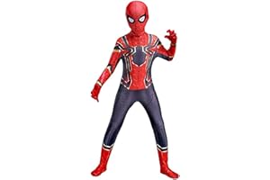 GUOHANG Costume Spiderman Adulto Cosplay Costume Spiderman Bambino 3d Stampa Supereroe Costumi Di Halloween Boys Spiderman Costume Costume Carnevale