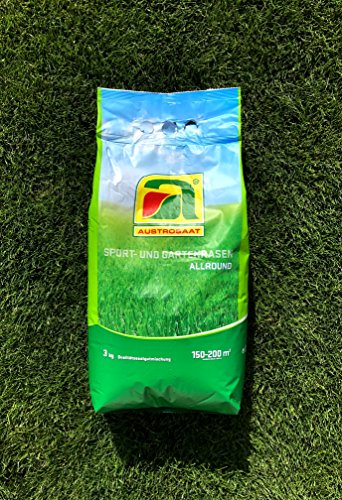 Premium Spiel- und Garten Rasensamen – für bis zu 200m2 Traumrasen – hochwertige Allround Mischung - 5