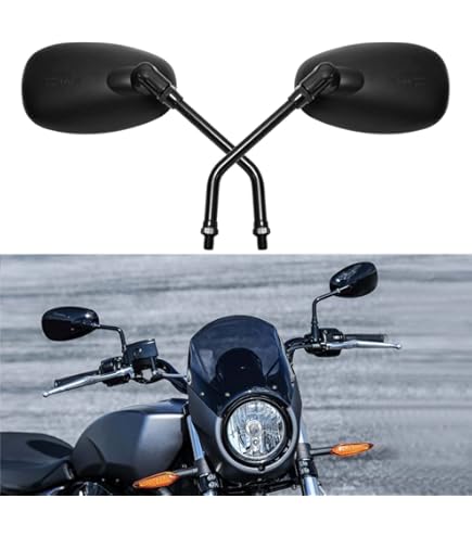 DREAMIZER 8mm 10mm Motorcycle Rearview Mirrors