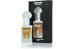 MY PERFUMES Musc Oud D’Arabe Oriental 12ML Halal Attar Parfum Unisex 100% Huile Sans Alcool (Intense Oud)