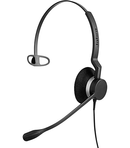 Jabra Cord Qd A Conector De 3.5 Mm Con Push-To-Talk Para Teléfonos Cel