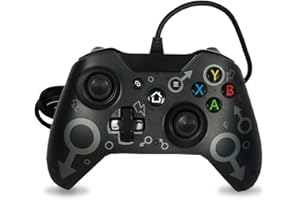 Mando Xbox One para Windows PC 7/8/10 Compatible con Xbox One/Xbox One S/Xbox One X/Xbox Series X/S Controlador para Juegos c
