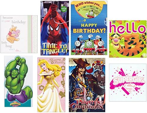 8 Top Children's Character Birthday Cards