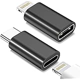Yootech Adaptateur pour Lightning vers USB C & Adaptateur USB C vers Lightning,Support 27W PD Charge Rapide,Transfert de Donn