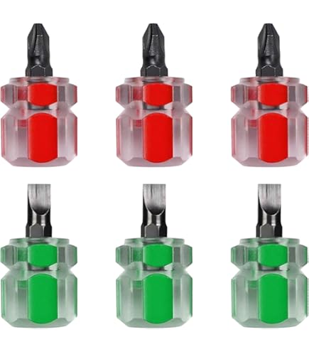 Cacciavite Phillips Nano STANLEY STHT1-60329 - 30 Mm, Impugnatura Antiscivolo, Giallo/Nero - Foto 8