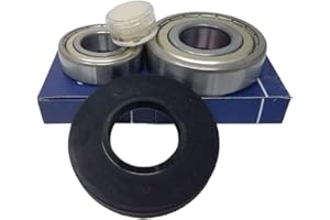 vm-doka Kugellager 6205 ZZ 6306 ZZ Wellendichtung 00172686 kompatibel mit Waschmaschinen Bosch Maxx 5 Maxx 6 Maxx 7 Siemens WM