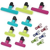 Sacchetti Plastica Pacco 20 Pinze Chiudi Pacco A Clip Alta Qualità Universali Multiuso Chiudi Sacchetti Cucina