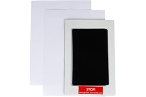 AYEVISION Baby Keepsake Safe Print Ink Pad Inkless Footprint Handprint Kit Prints Paper and Clean Touch Ink Pad to Create Baby Hand and Foot Prints