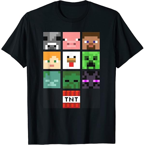Maglietta Minecraft Panda Per Ragazze - 100% Cotone, Ufficiale, Verde E Bianco