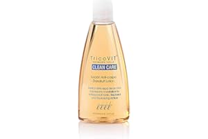 TONOLOGY TricoVIT Clean Care – Loción Anti-Caspa, Reduce la Descamación, Alivia el Picor, Purificador y Antimicrobiano, 200 ml