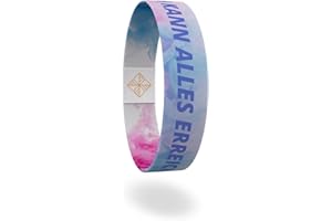 BRANDS2LOVE juma - glaubensband | Ich kann alles erreichen - Größe M&L (17 & 19 cm) | Freundschafts-, Energie- & Motivations-Armbänder, Aus Stoff, Inspirierende Glücksbringer für Kinder, Damen, Herren