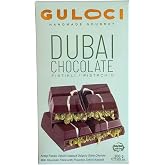 GULOCI Dubai &Ccedil;ikolatası - Antep Fıstıklı Tahinli Kadayıf Dolgulu S&uuml;tl&uuml; &Ccedil;ikolata - 200 GR