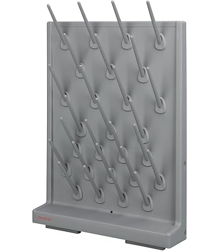 Labor Trockengestell Mit 52 Heringen - Abtropfgestell Aus PP Für Glaswaren