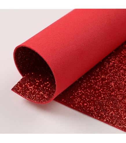 Fogli Gomma Eva Glitterata Nera - 10 Pezzi 40x60cm, Spessore 2mm - Foto 9