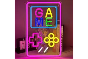 XJNOLGXIQU Console De Jeu Néon Décoration Murale LED Signe Personnalisé Couleur Néon USB Personnalisé Néon Pour Salle De Jeux Décoration Bar Fête De Jeu