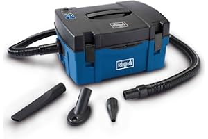 ‎SCHEPPACH Scheppach Absauganlage HD2P 3in1 Absaugung 1250W | Staubsauger mit Ausblasfunktion | Luftleistung 120m³/h | Füllmenge 5L | Unterdruck 2000Pa | SchlauchØ/-länge 40/2000mm | inkl. 3 Düsenaufsätze