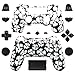Produktbild Controller Austauschgehäuse - Schwarz Weiss Totenkopf mit Pad und Tasten /PS4