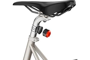 SHAPEHEART Light_Mini_Red Lumière de vélo Adulte Unisexe, Noir, Unique