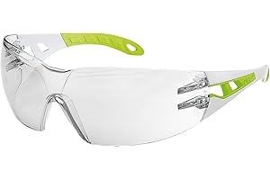 Uvex Lunettes de Protection Pheos S | Oculaire Incolore | Certifiées NF EN 166 170 | Lentilles Antibuée | Résistantes aux Rayures - Produits Chimiques | Protection anti-UV400 | Légeres