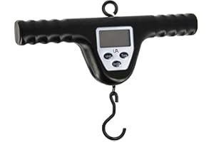 ULTIMATE ANGLING FISHING TACKLE Digital Fishing Scale with LCD Display – Portable Electronic Fish Weighing Scale With Hook – Accurate, Lightweight, and Durable for Weighing Catches During Fishing Trips and Tournaments