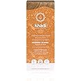 khadi DARK BLOND plant hair color, hair dye for matt, medium ash blonde to rich dark blonde - without reddish reflections, 100% plant-based, natural & vegan, certified natural cosmetics 100g