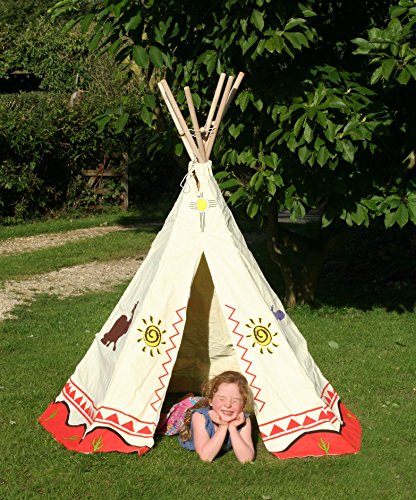 Children's Wigwam Teepee Play Tent, Traditional Wild West Cowboys and Indians Tipi by Garden Games Ltd reviews Children's Wigwam Teepee Play Tent, Traditional Wild West Cowboys and Indians Tipi by Garden Games Ltd