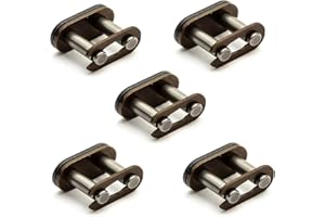 PETROLSCOOTER Pack Of 5 Midi Pocket Bike Chain Split Break Link Size 8mm T8F Mini Dirt Bike DR49 Gokart ATV