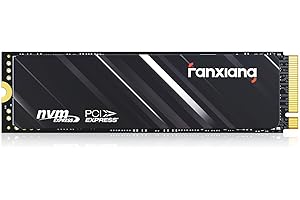 fanxiang M.2 SSD 512GB, PCIe Gen3.0 x4 2280, Up to 3500MB/s, 512GB NVMe with Graphite Cooling Sticker, Internal Solid State Drives for Desktop, Laptop -S501Q