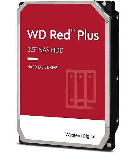 WD Red Plus 4TB HDD 3.5インチ WD Red Plus WD40EFPX - Disco Duro - 4 TB - Interno - 3.5