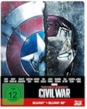 The first Avenger - Civil War  3D: 3D+2D, Steelbook Edition [3D Blu-ray]