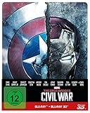  The first Avenger - Civil War 3D: 3D+2D, Steelbook Edition [3D Blu-ray]